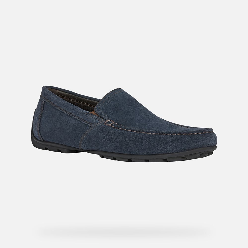 Geox Erkek Loafers Koyu Mavi - Moner - WDS-503872